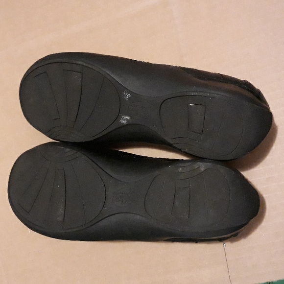 Life Stride Simply Comfort Loafers Size 6.5 Flats Black Genuine Leather NWOT - Picture 14 of 15